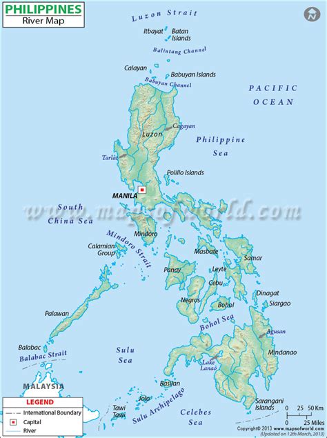 List of rivers of the Philippines .